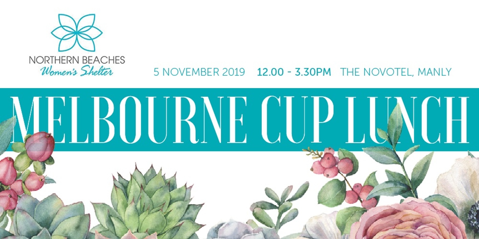 Banner image for The Northern Beaches Woman's Shelter Melbourne Cup Lunch 2019