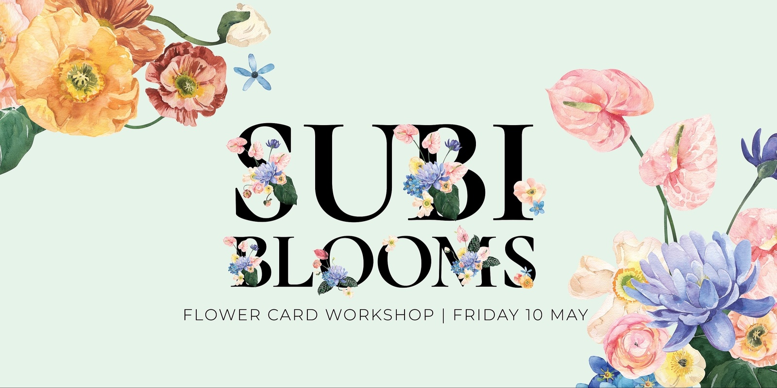Banner image for Subi Blooms Flower Card Workshop - Positive Ageing