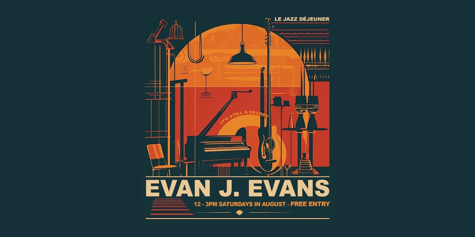 Banner image for Evan J. Evans - LE JAZZ DÉJEUNER