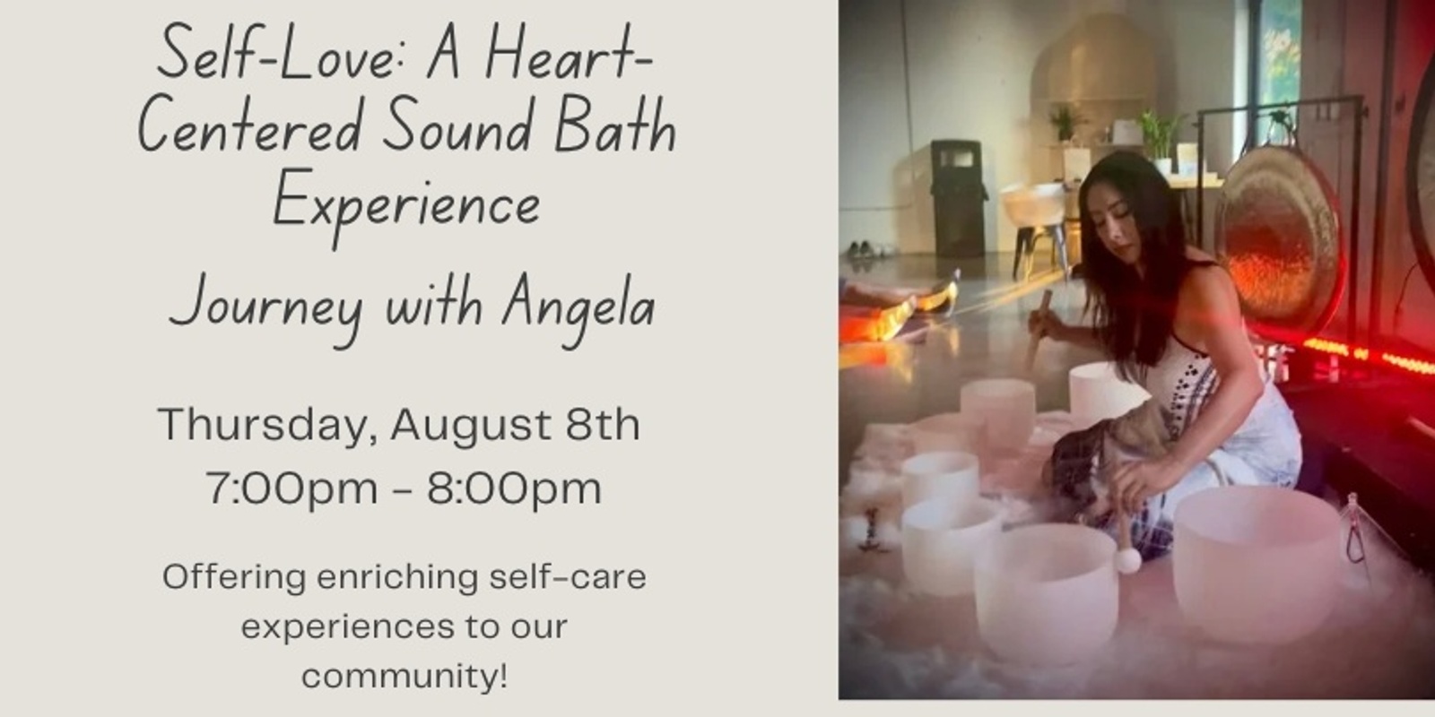 Banner image for Self-Love: A Heart-Centered Sound Bath Experience