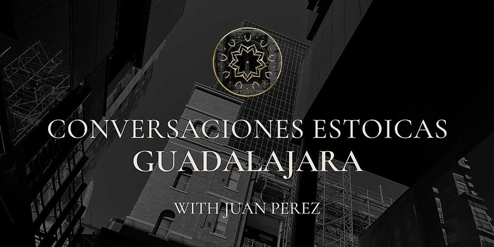 Banner image for Conversaciones Estoicas Guadalajara