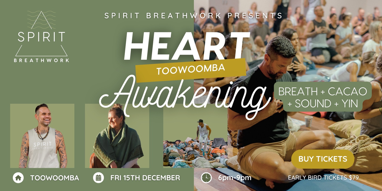 Banner image for Toowoomba | Heart Awakening | Friday 15 December