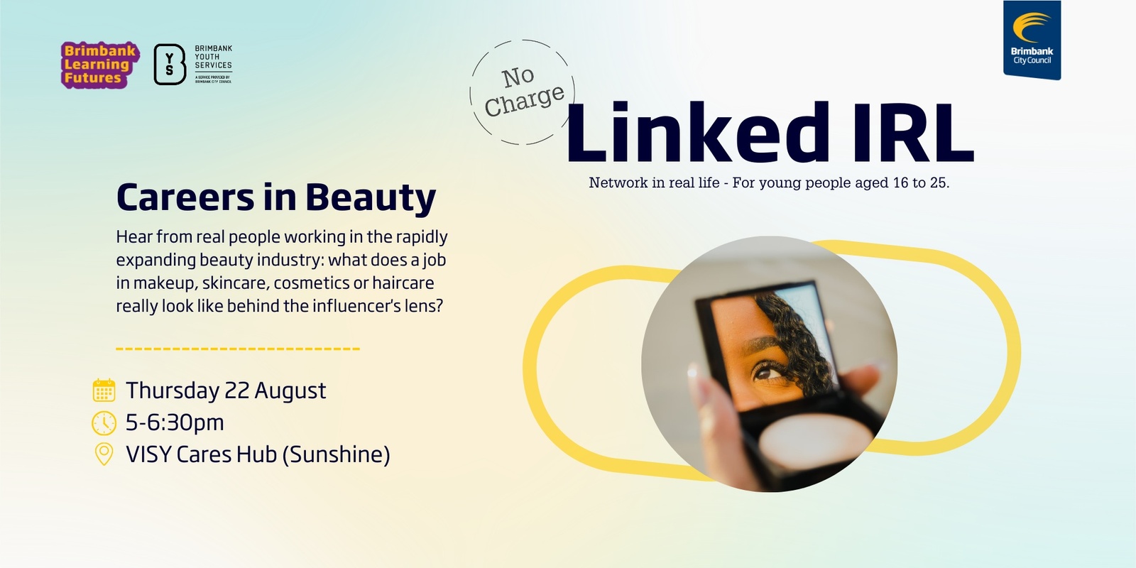 Banner image for Linked IRL: Careers in Beauty