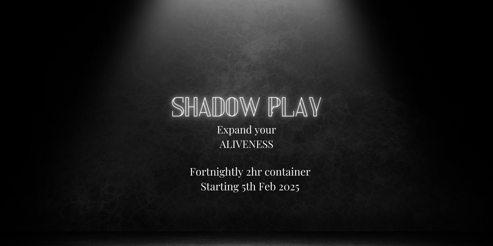 Banner image for SHADOW PLAY, Northern Rivers