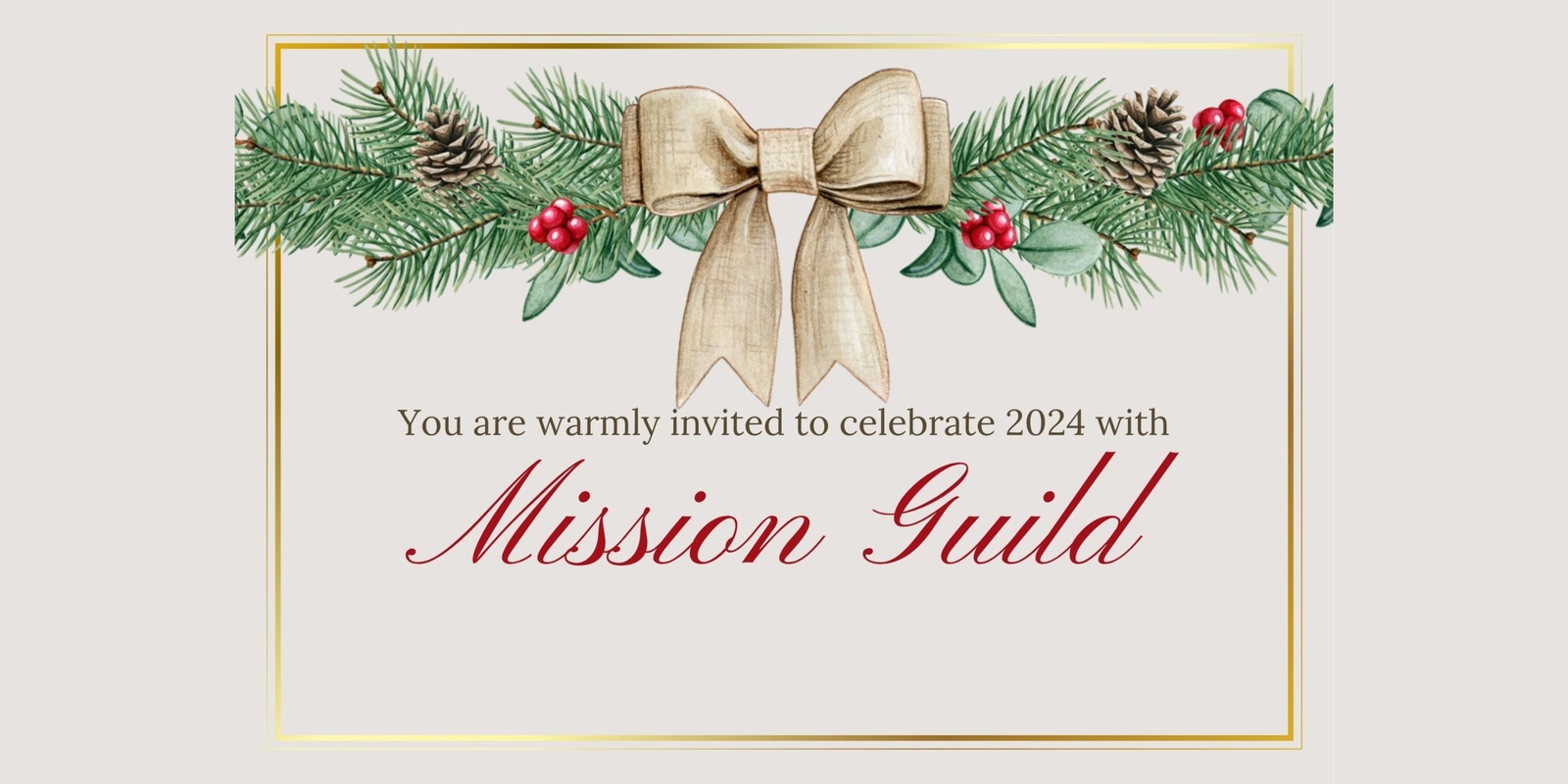 Banner image for Mission Guild Christmas Event