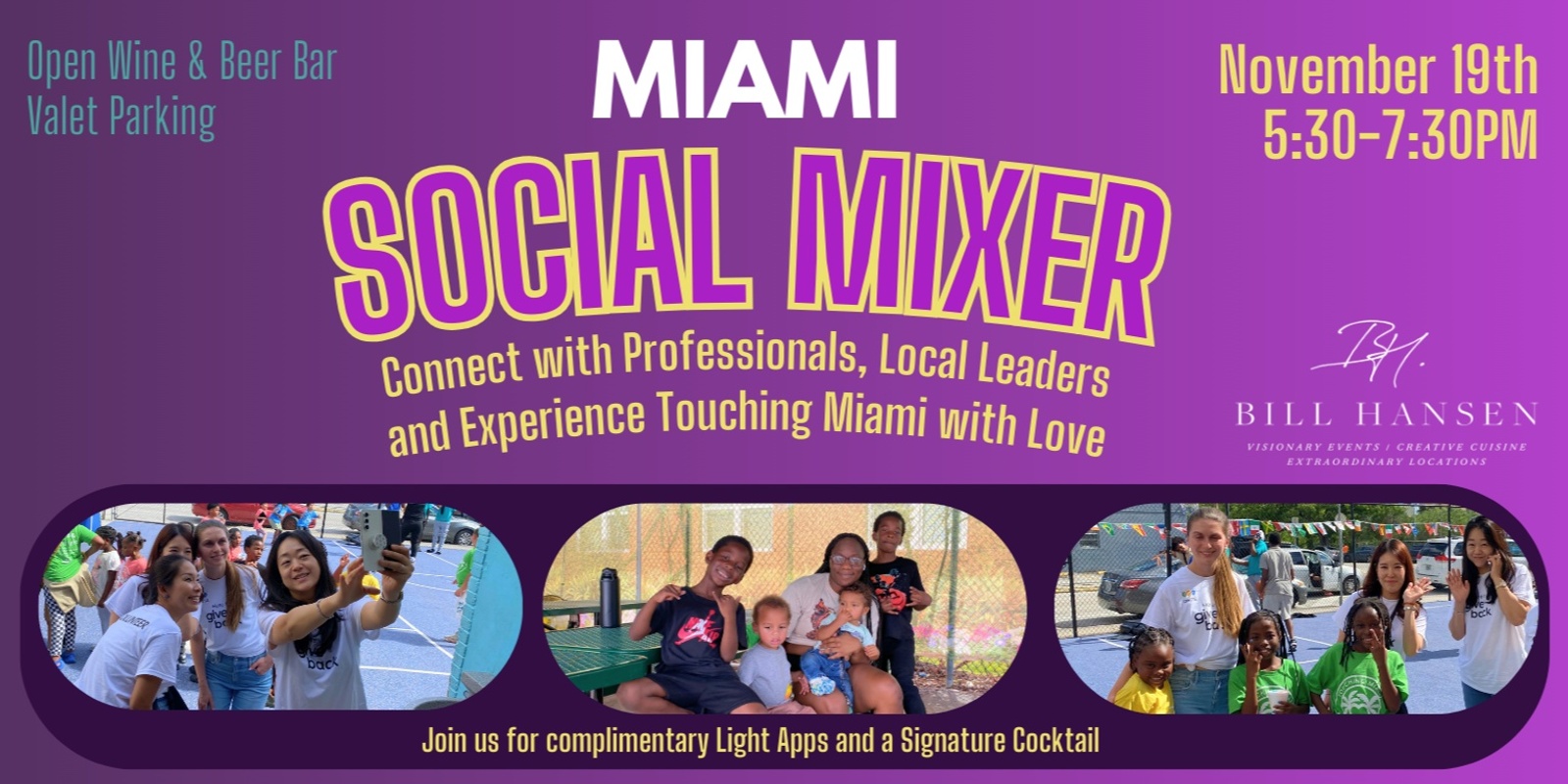 Banner image for Touching Miami with Love's Social Mixer