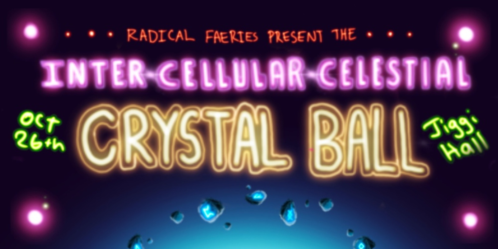 Banner image for Inter Cellular Celestial Crystal Ball - Faerie Glitter Ball