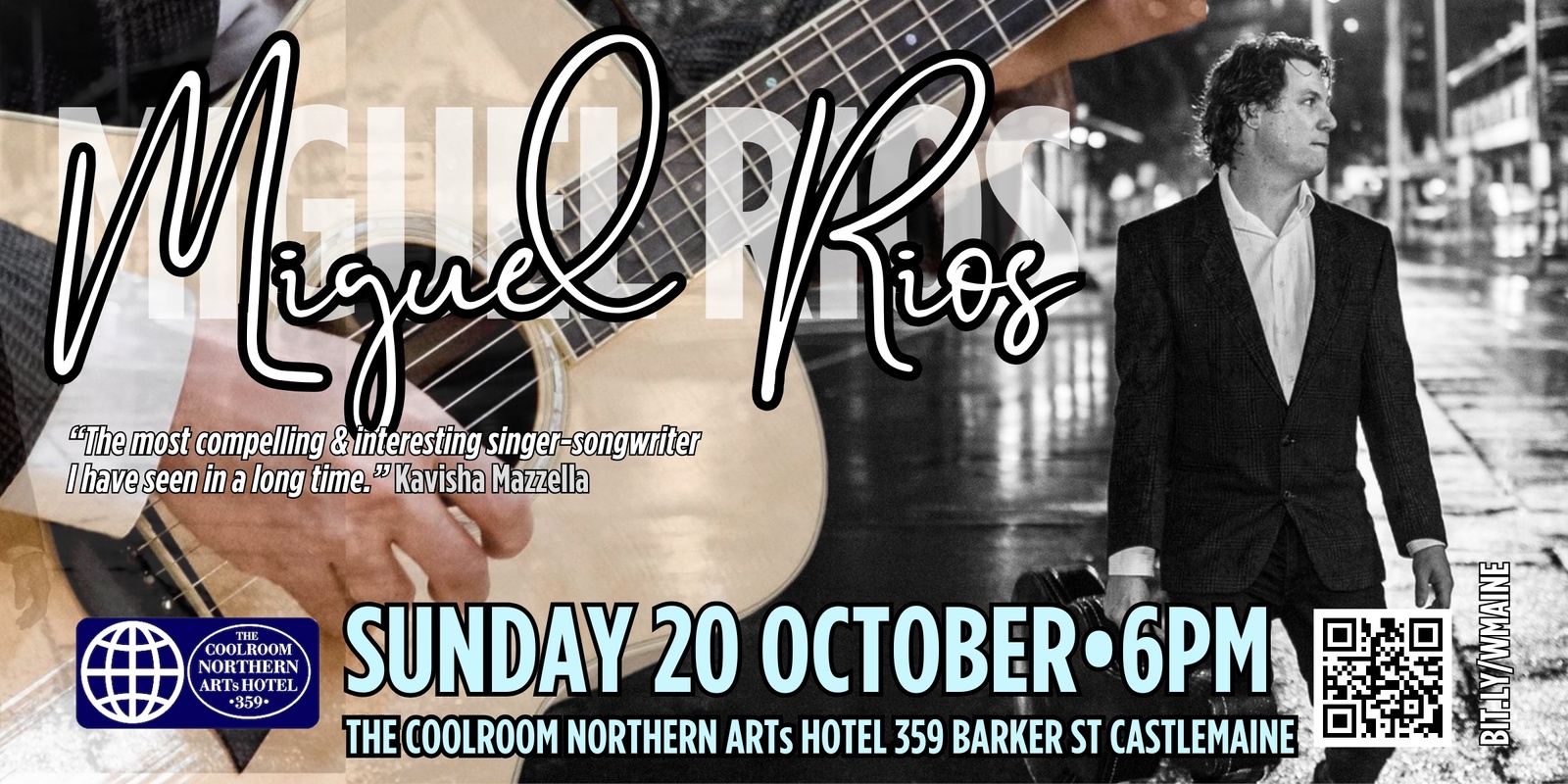 Banner image for Miguel Rios live at The Coolrooom