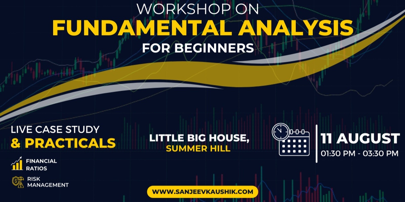 Banner image for Workshop on Fundamental Analysis for Beginners - Live Case Study & Practicals