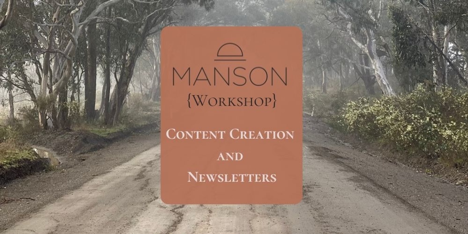 Banner image for Workshop: Content Creation and Newsletters with Skye Manson 