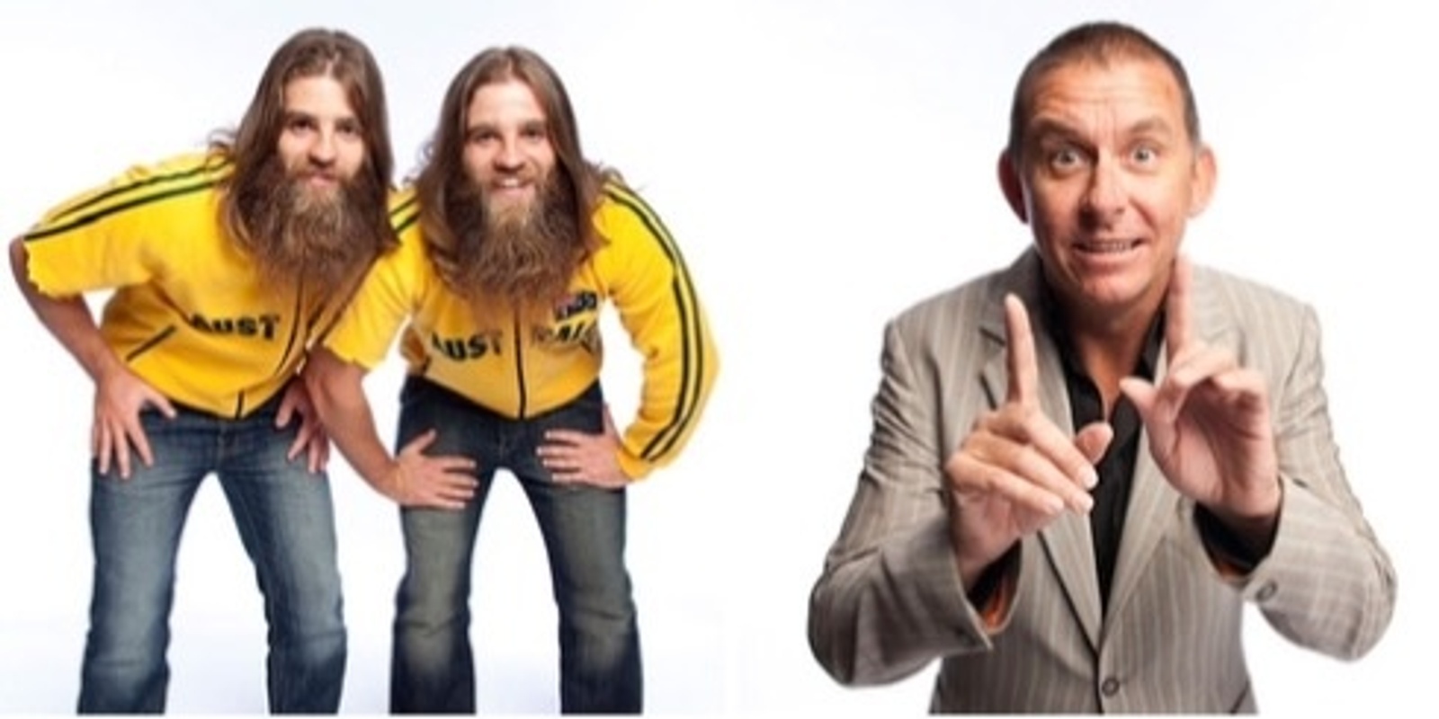 Banner image for Nelson Twins and Pete Rowsthorn - Comedy Double