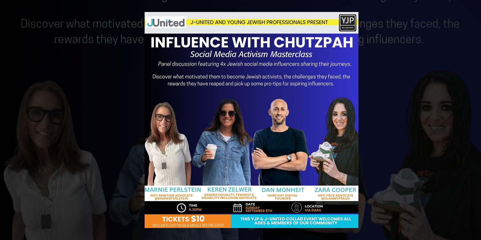 Banner image for Influence with Chutzpah: Social Media Activist Masterclass