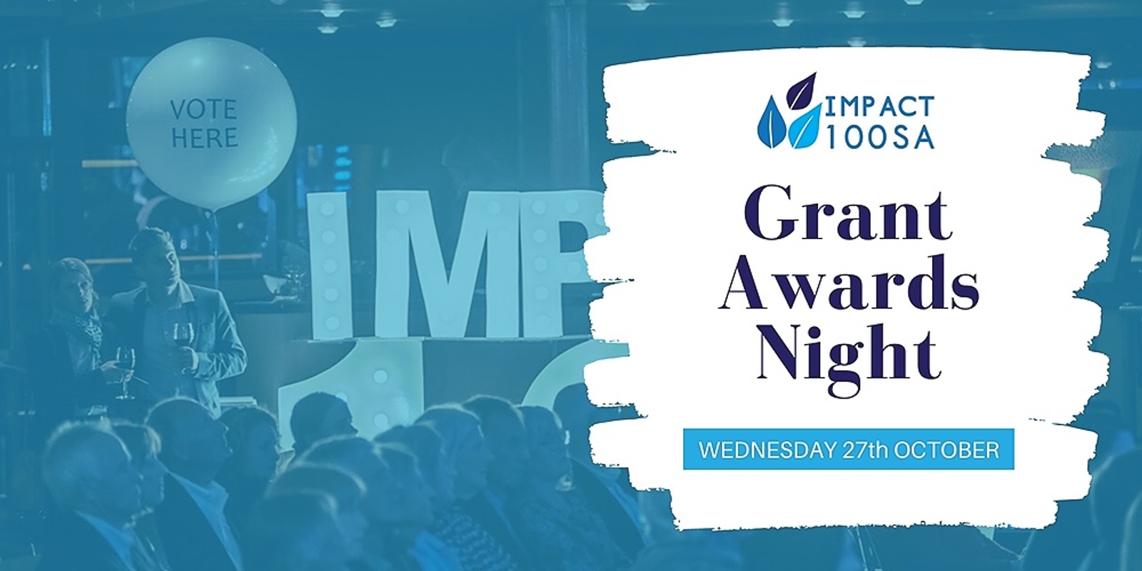 Banner image for Impact 100 SA Grants Award Night 2021