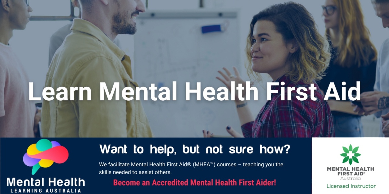 Banner image for 2-Day Mental Health First Aid Course [Hobart] (July 30-31) 2024