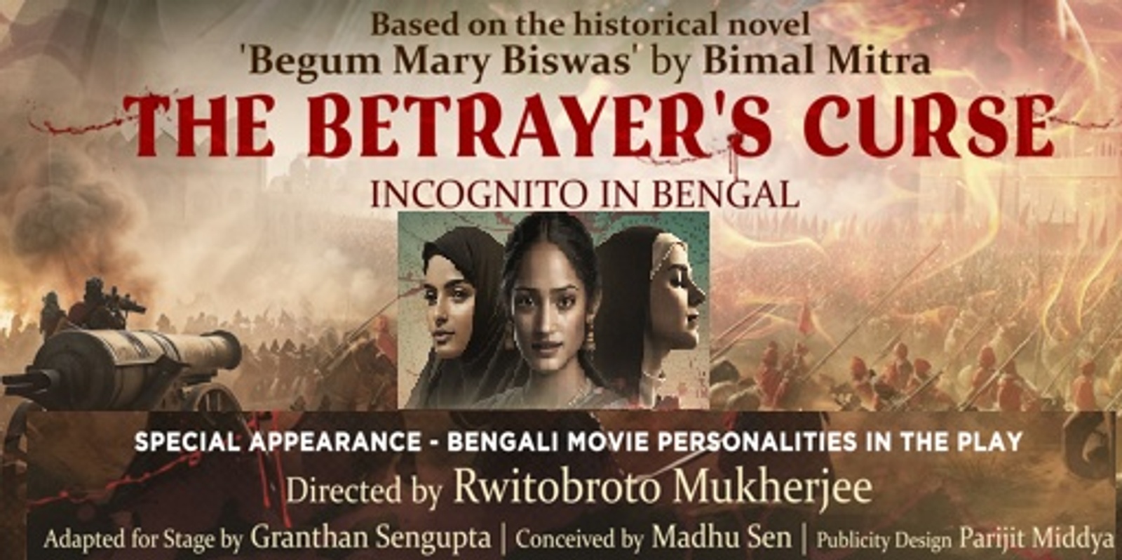 Banner image for The Betrayer's Curse: Incognito in Bengal