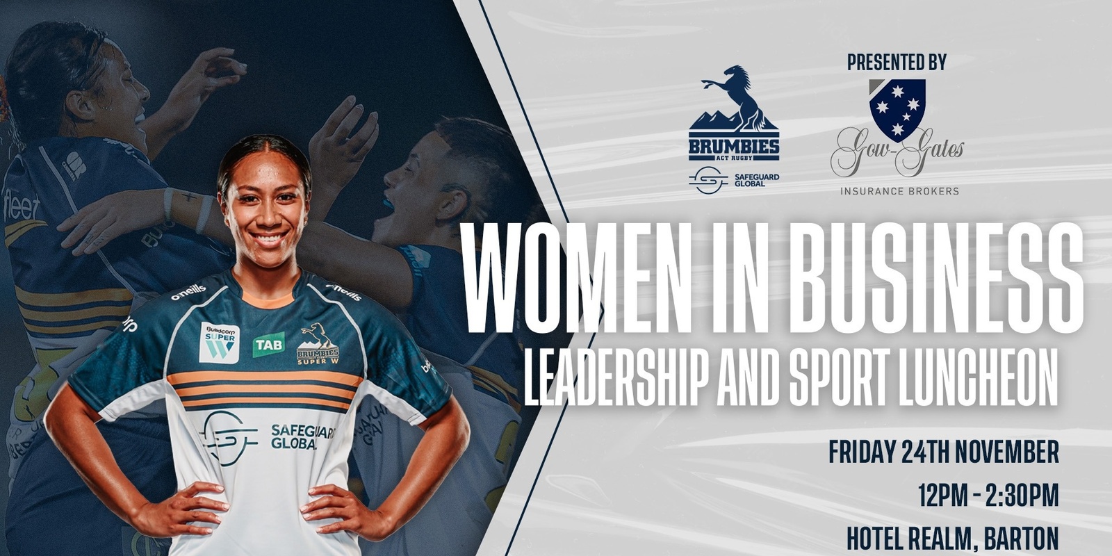 Banner image for Women in Business, Leadership & Sport, Presented by Gow-Gates Insurance Brokers 