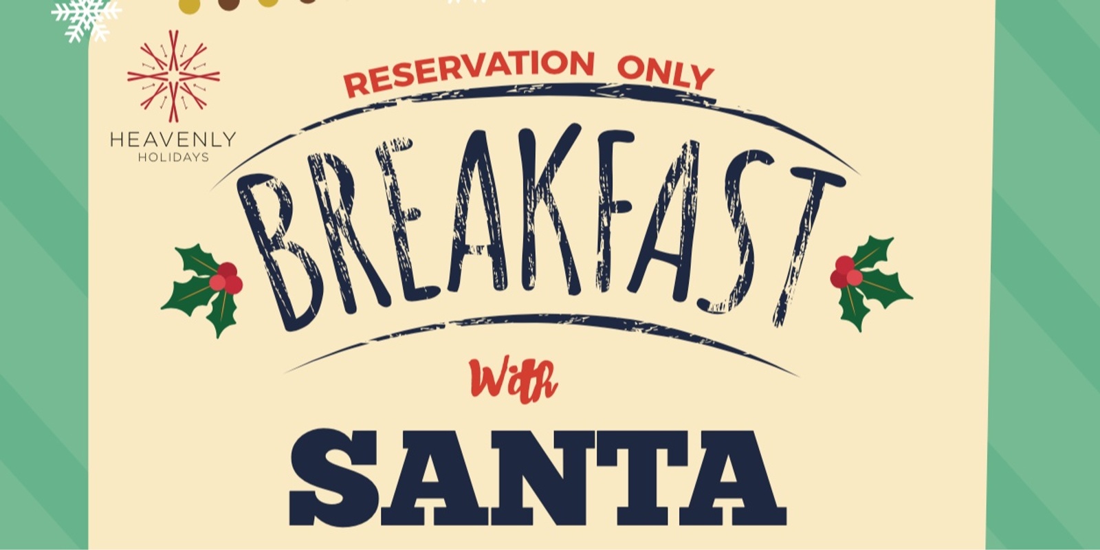 Heavenly Village Breakfast with Santa