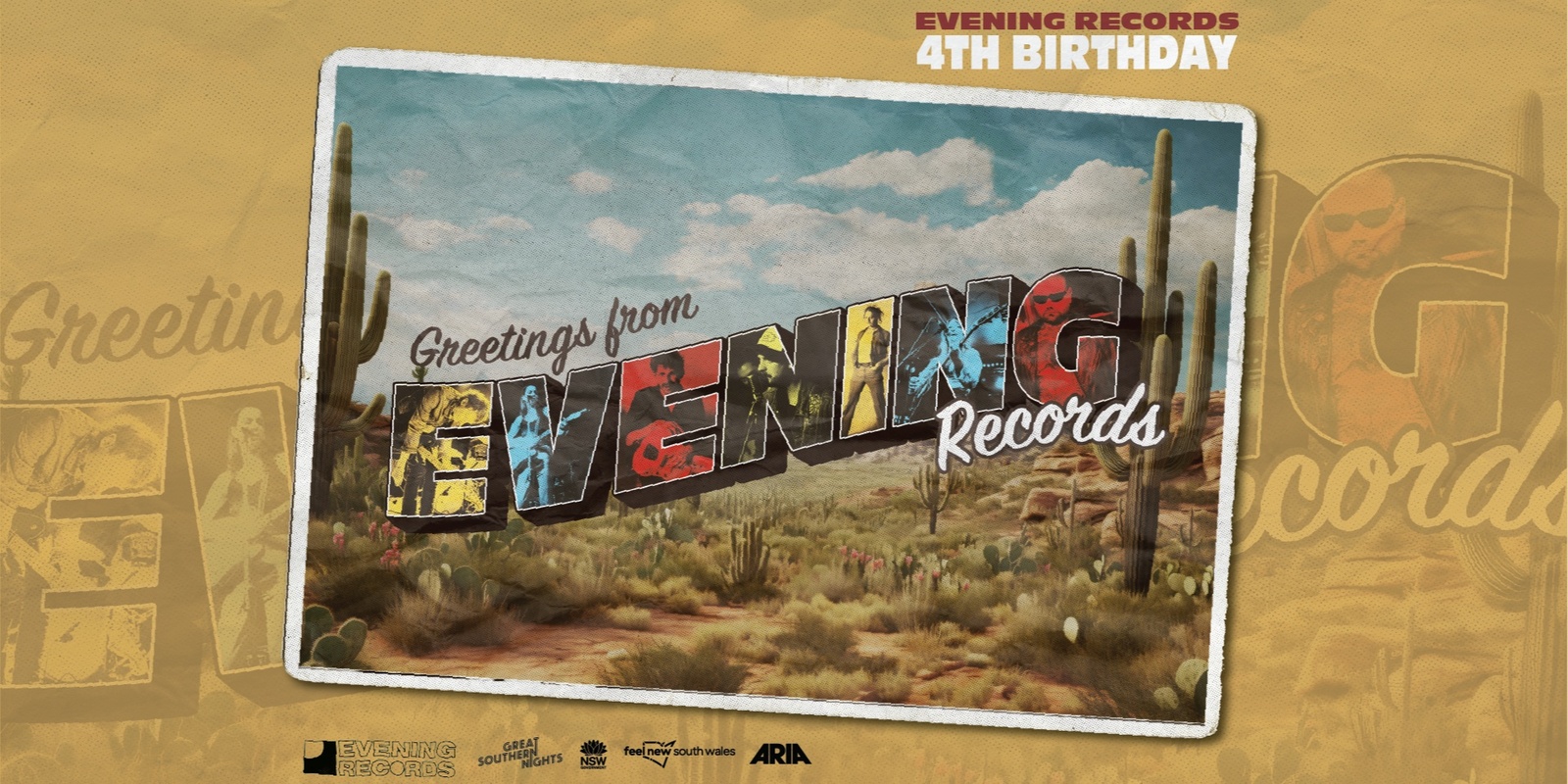 Banner image for Great Southern Nights Presents: Evening Records 4th Birthday 