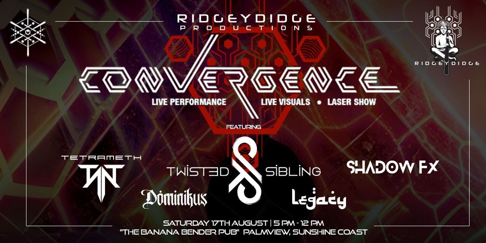 Banner image for Ridgey Didge Productions Presents - CONVERGENCE