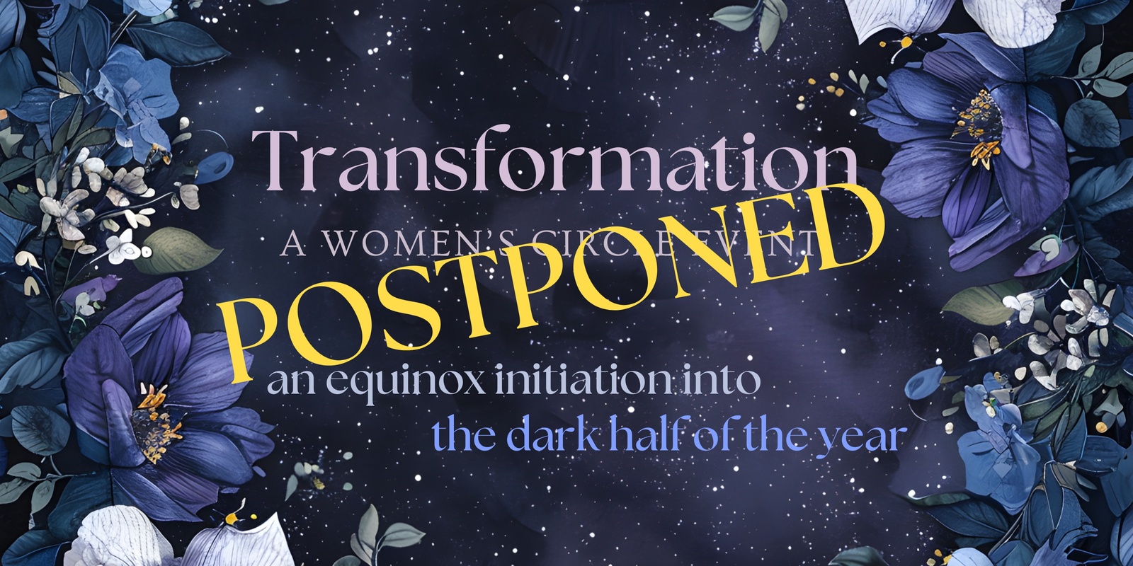 Banner image for Fall Equinox: Transformation 🌗