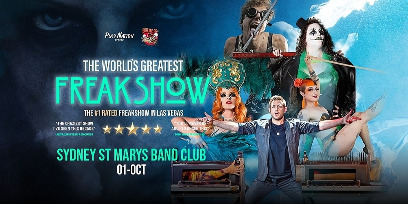 Banner image for World's Greatest Freakshow
