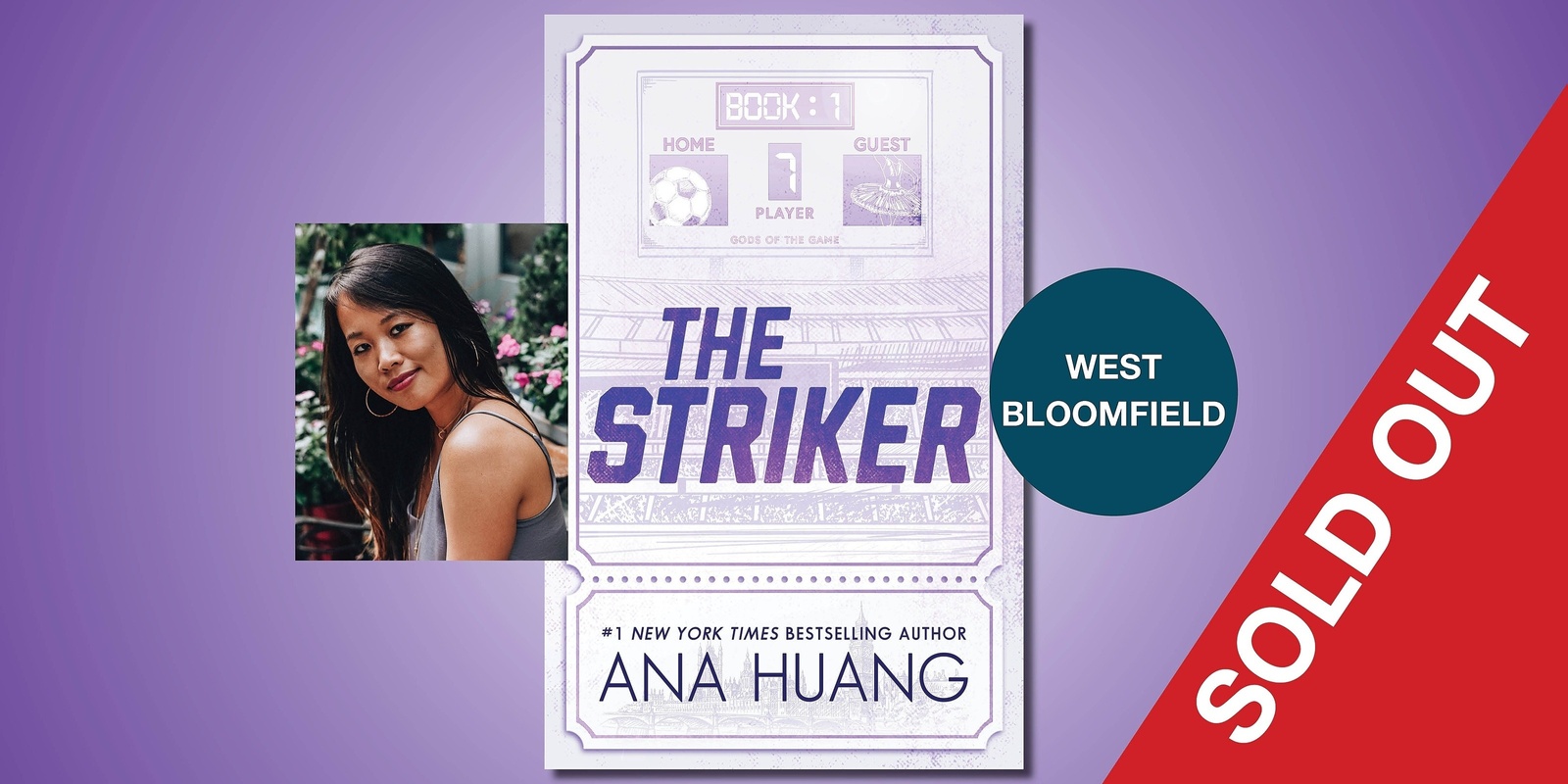 Banner image for The Striker with Ana Huang