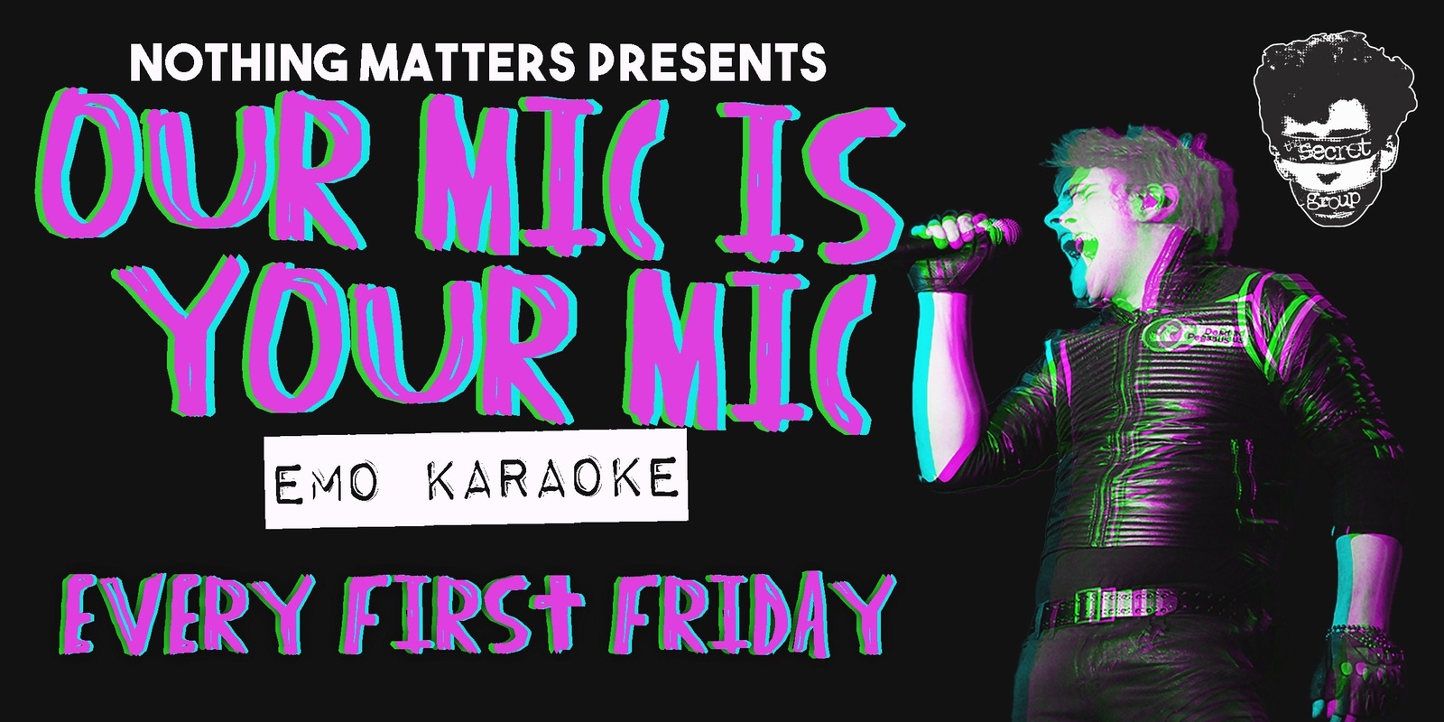 Banner image for Our Mic is Your Mic: Emo Karaoke 
