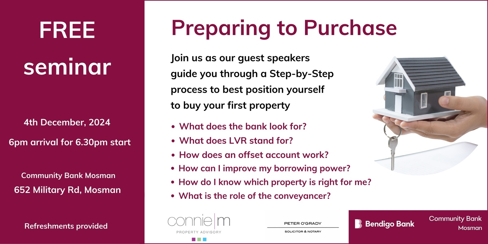 Banner image for Preparing to Purchase Your First Property