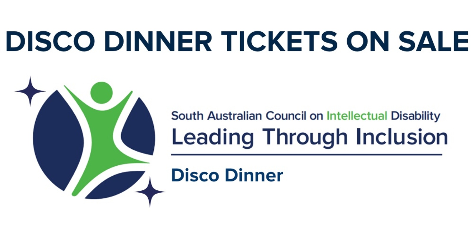 Banner image for SACID Leading Through Inclusion Disco Dinner 2024