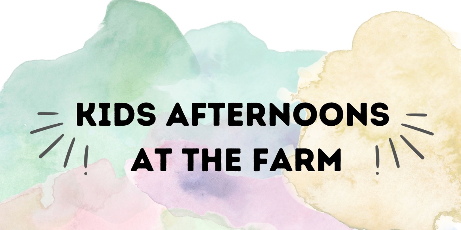 Banner image for Kids afternoons at the farm