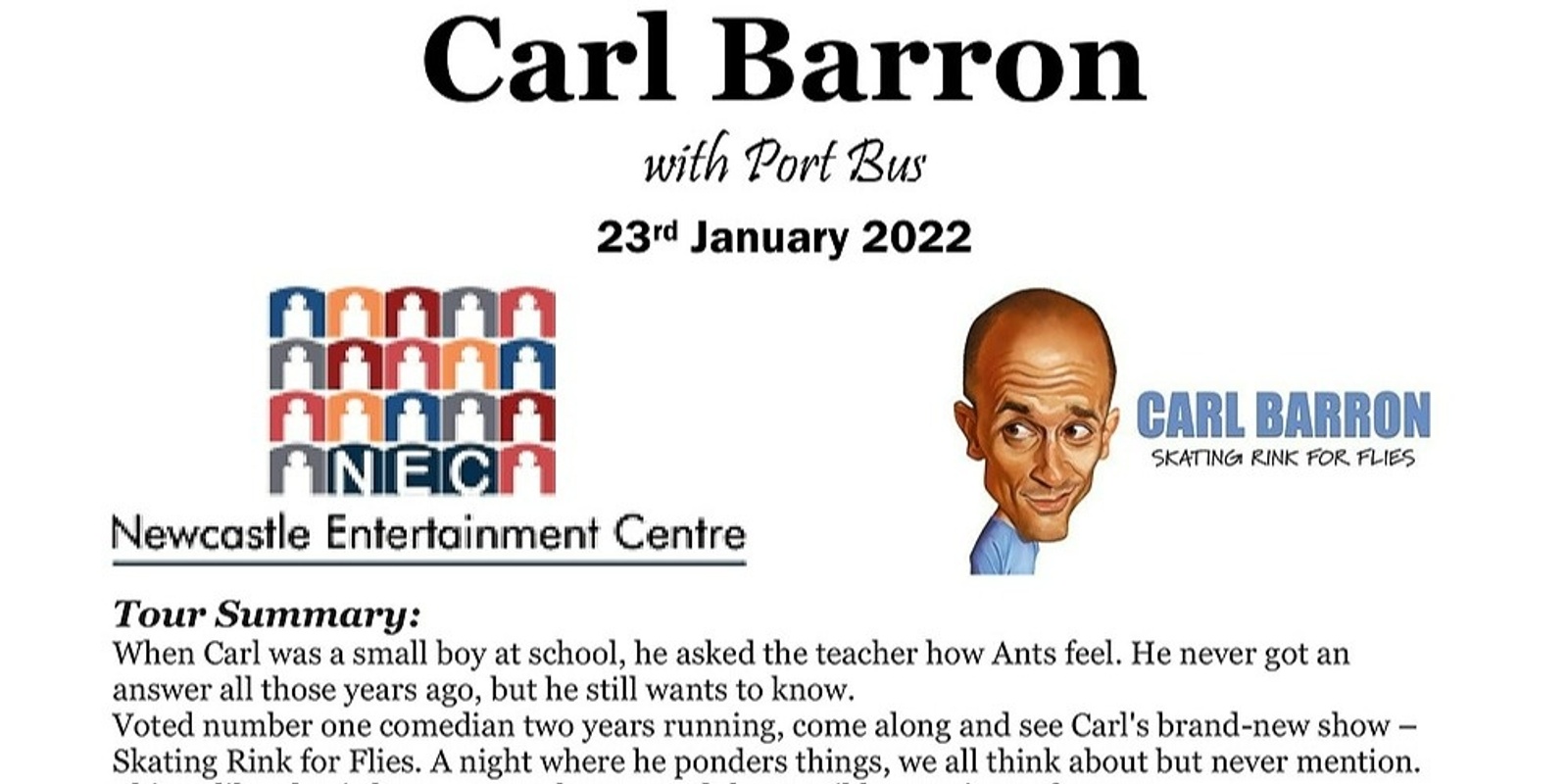 Banner image for Carl Barron