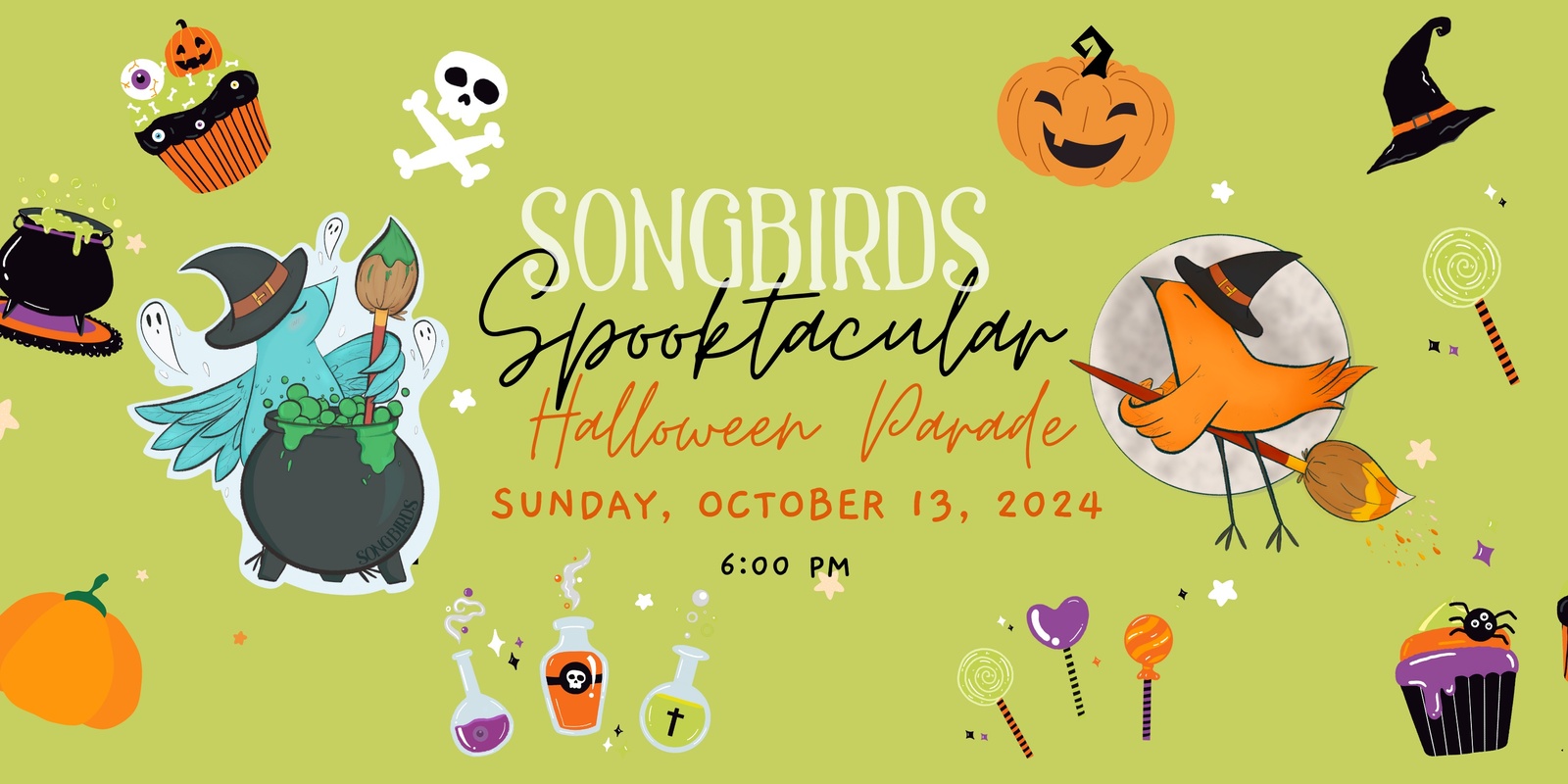 Banner image for Songbirds Spooktacular Halloween Parade - Float Participation  