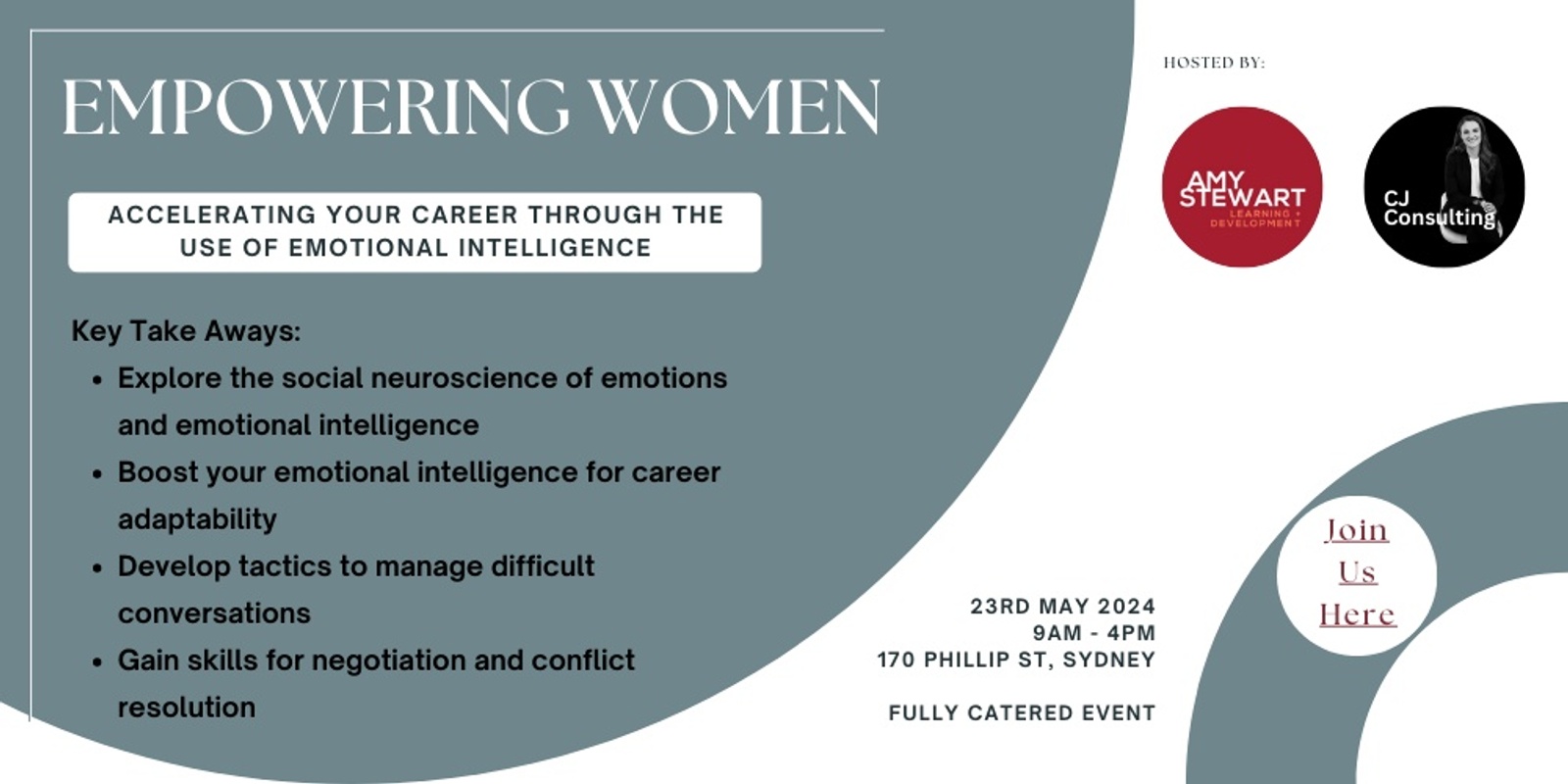 Banner image for Empowering Women - Accelerating your career through the use of Emotional Intelligence