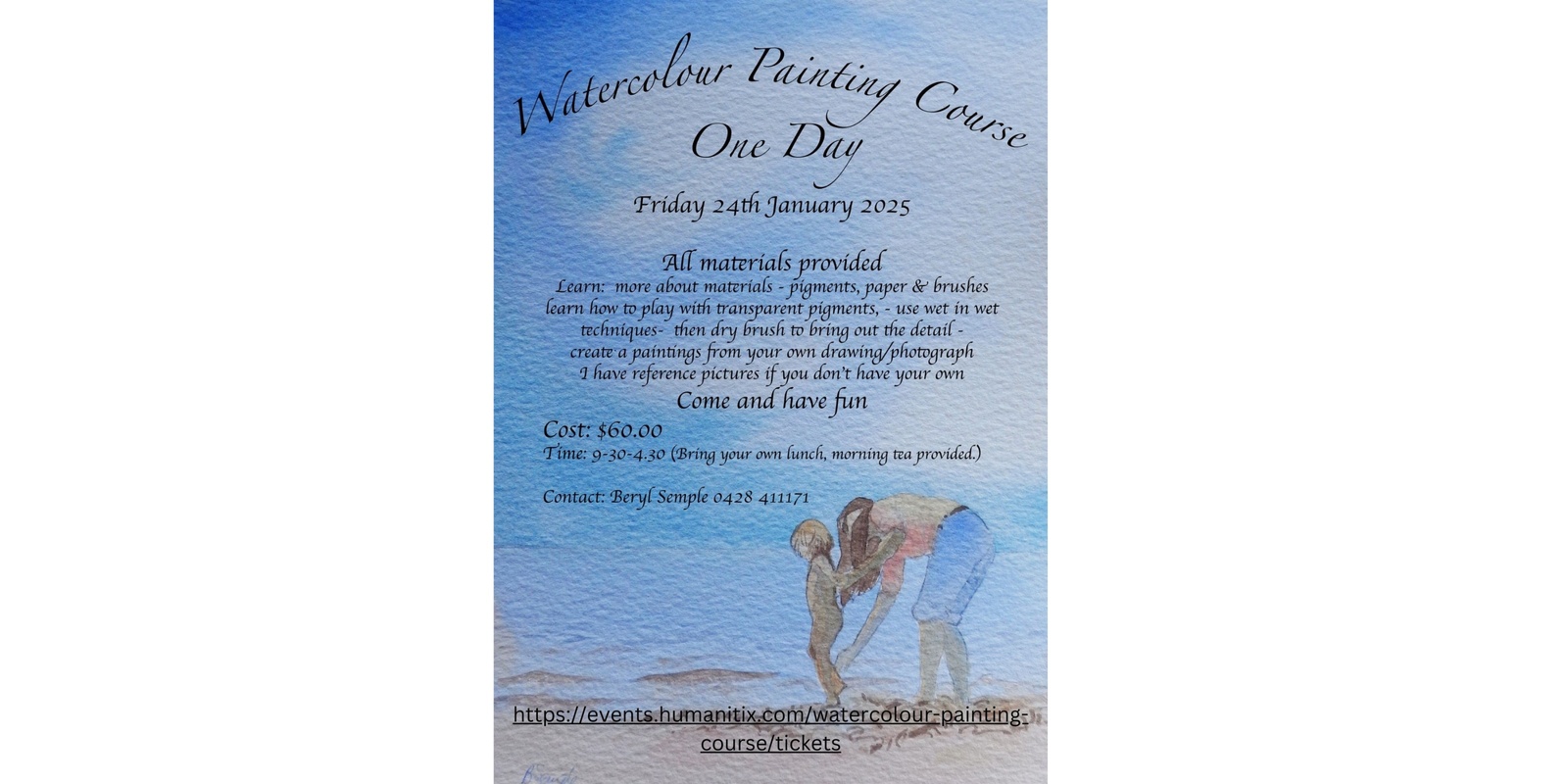 Banner image for Watercolour Painting Course