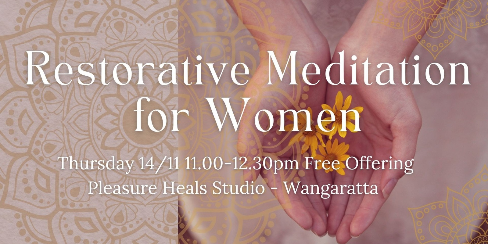 Banner image for Restorative Meditation for Women