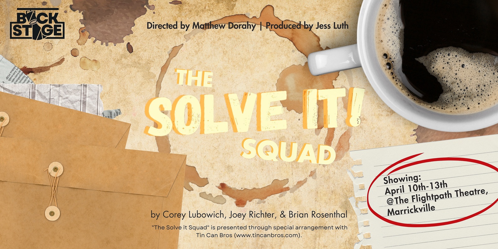 Banner image for UTS Backstage Presents: The Solve It Squad 