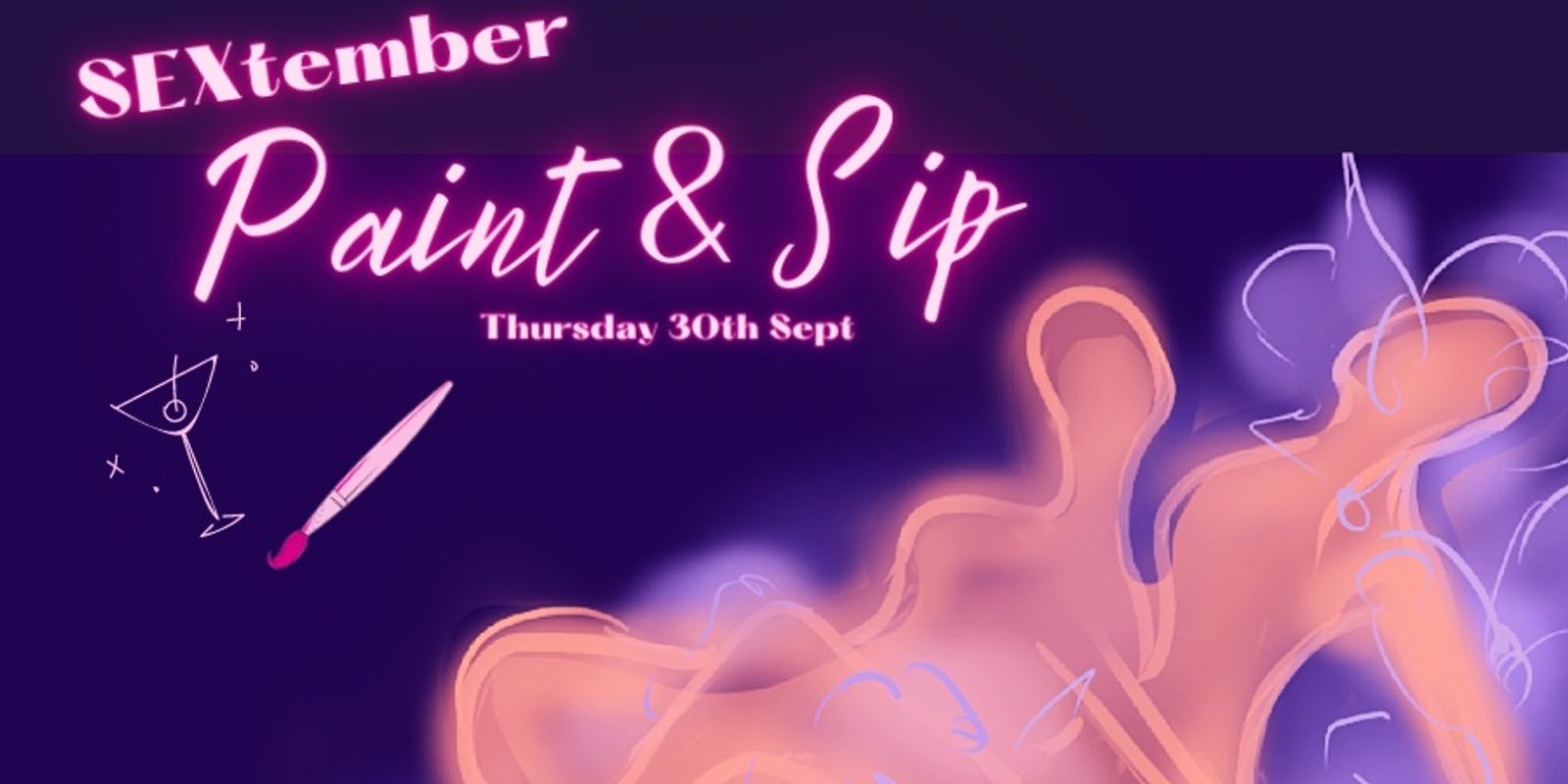 Banner image for SEXtember Paint n Sip - Presented by ArtsSoc 