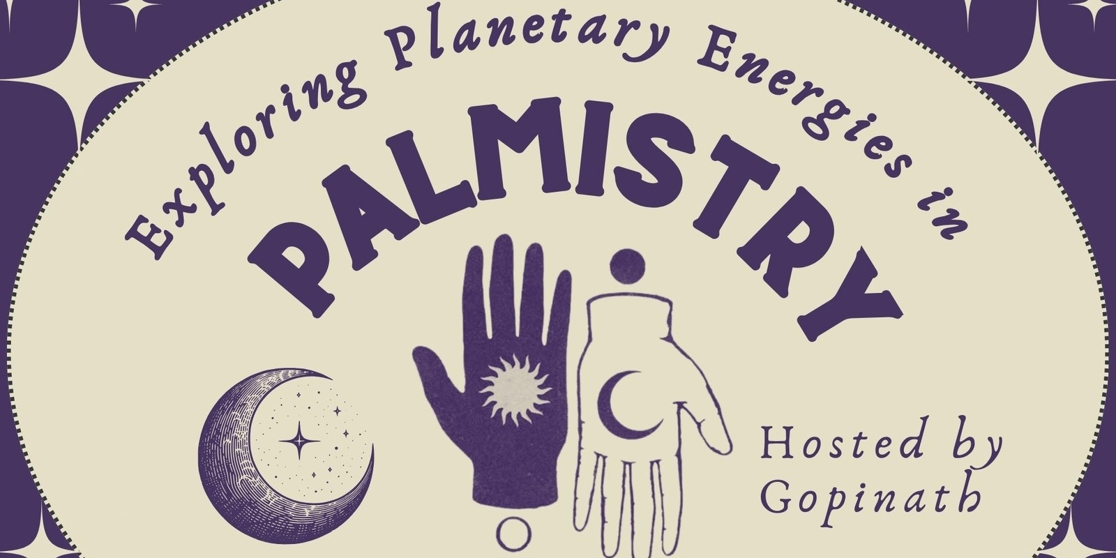 Banner image for Exploring Planetary Energies in Palmistry