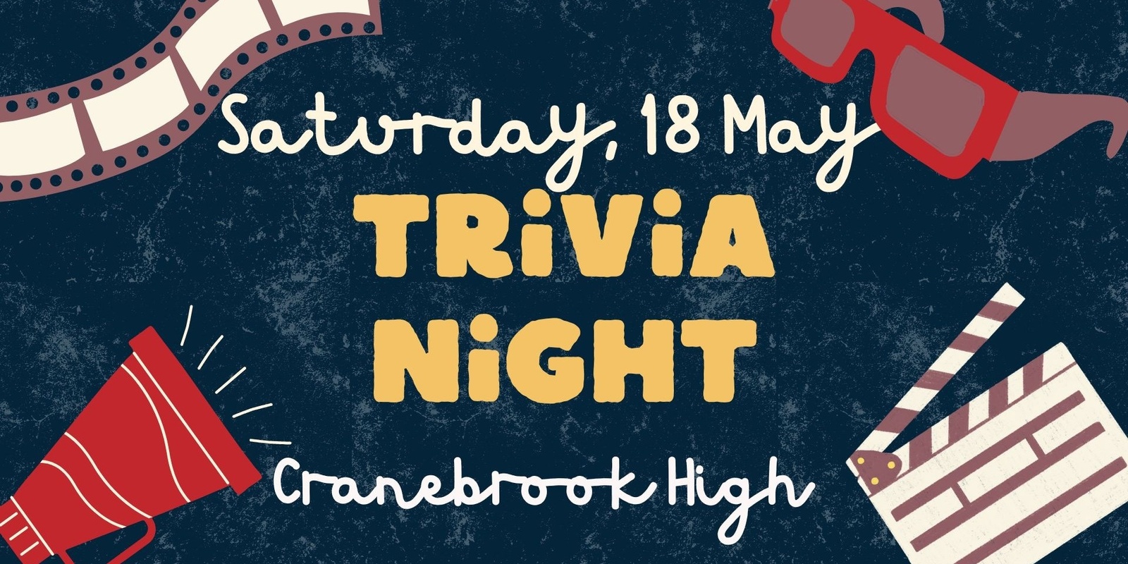 Banner image for Trivia - Saturday 18 May  2024 (Cranbrook High)