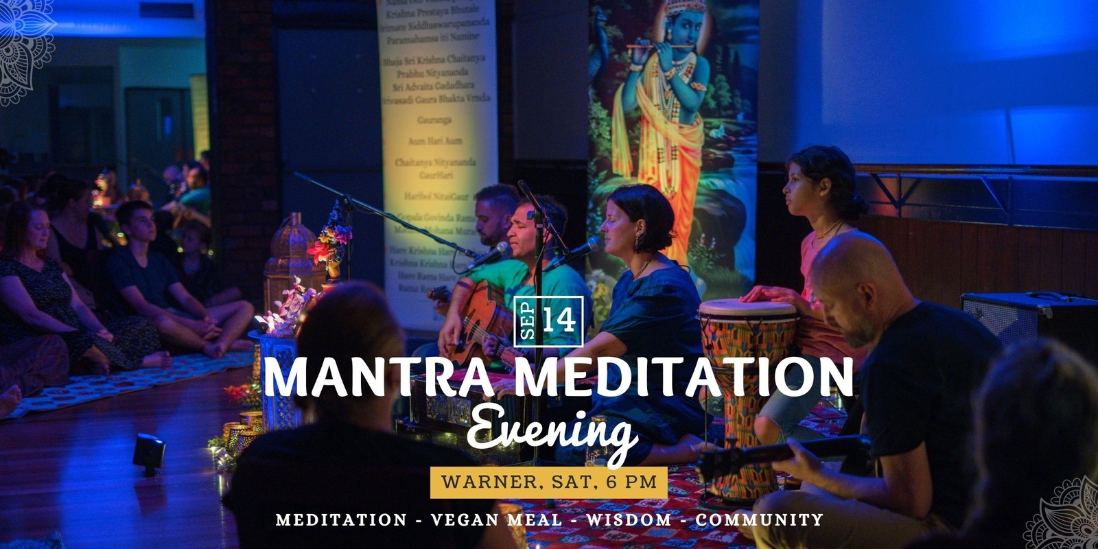 Banner image for Mantra Meditation Evening - Warner
