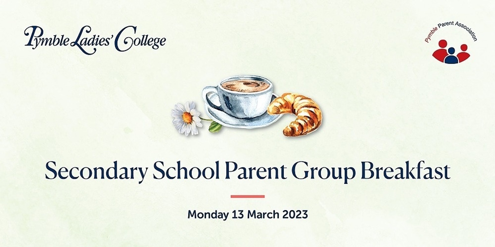 Banner image for SSPG Parent Breakfast 2023 - Years 7 - 8