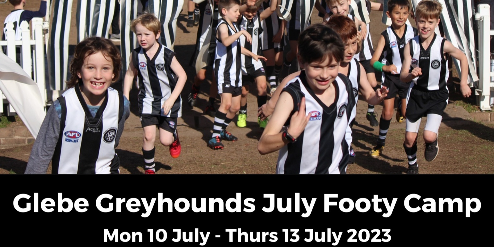 Banner image for Glebe Greyhounds Holiday Footy Camp July 2023