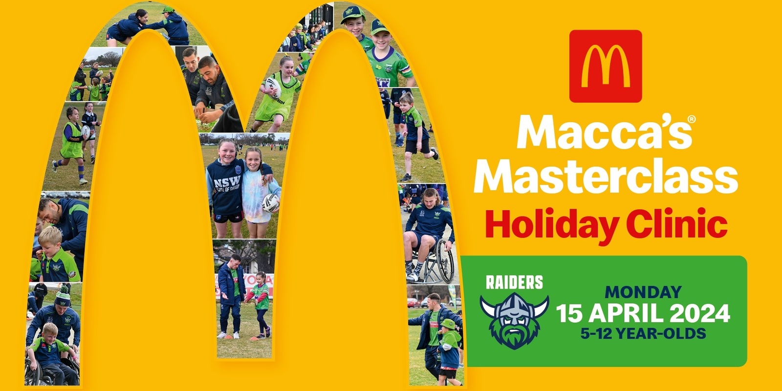 Banner image for Maccas Masterclass Holiday Clinic 2024