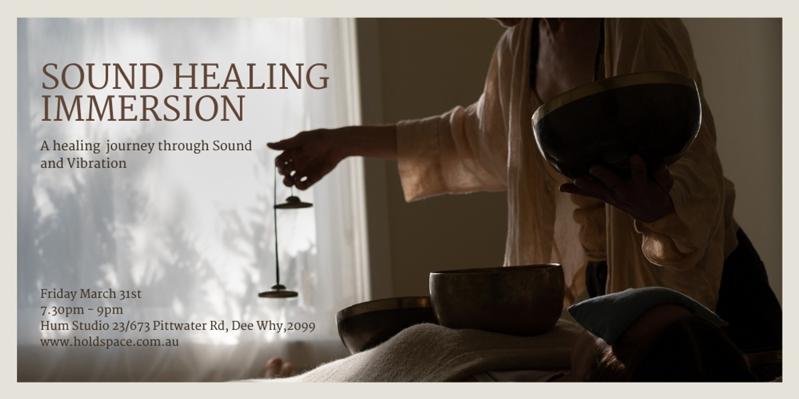 Banner image for Sound Healing Immersion 
