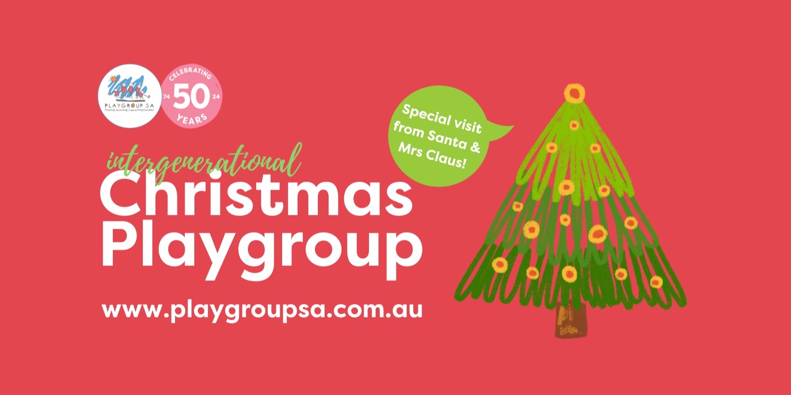 Banner image for Intergenerational Christmas Playgroup 2024 