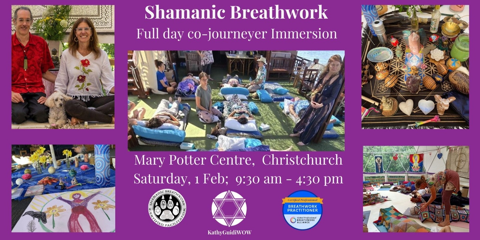 Banner image for Shamanic Breathwork Full Day Co-Journeyer Immersion