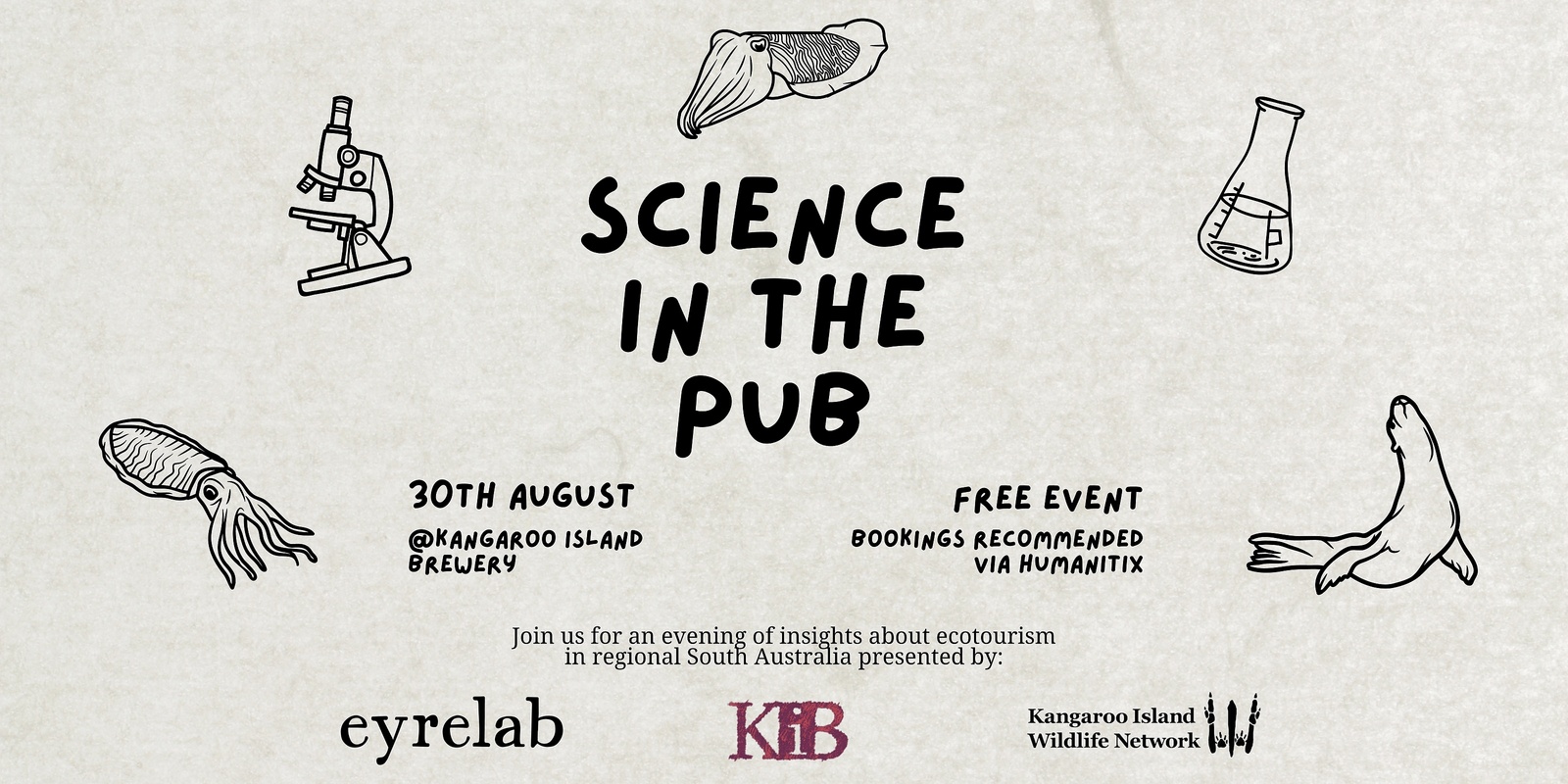 Banner image for POSTPONED, Dates TBD - Science in the Pub with eyrelab