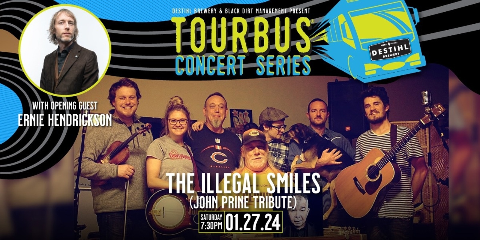 Banner image for TourBus Concert Series: The Illegal Smiles