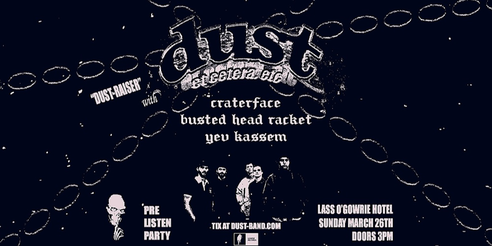 Banner image for dust-raiser @ Lass O'Gowrie Hotel