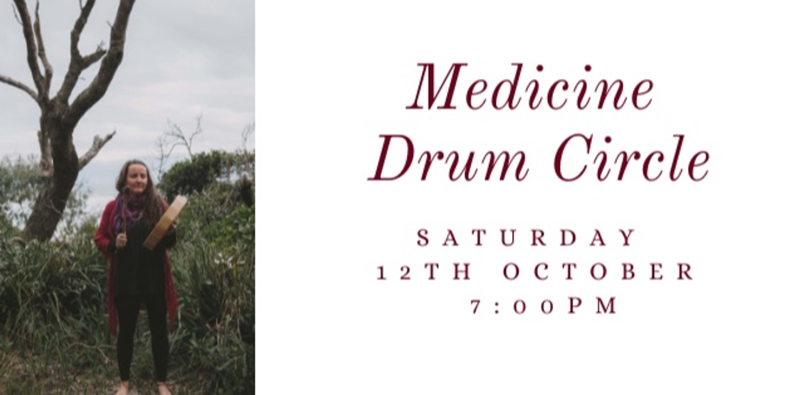 Banner image for Medicine Drumming Circle October